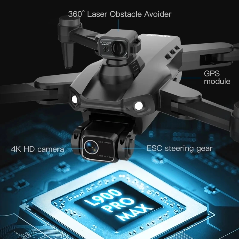 L900 Pro MAX GPS-drone 4K Prof - Rc Helicopter Electric recensie en prijs