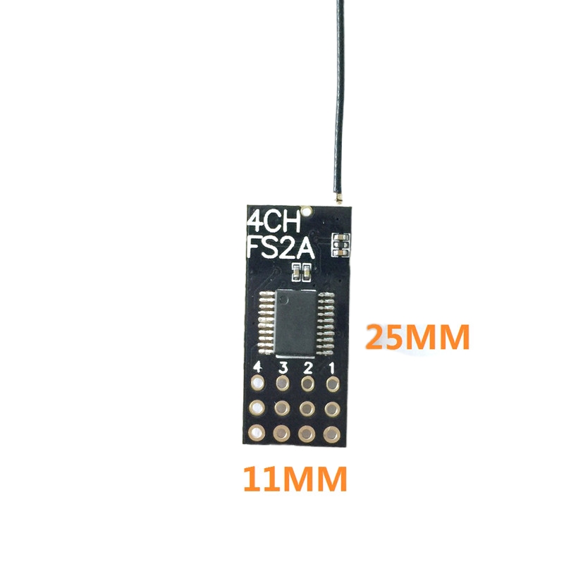 Flysky FS2A Mini-ontvanger 4CH - Rc Helicopter Battery recensie en prijs